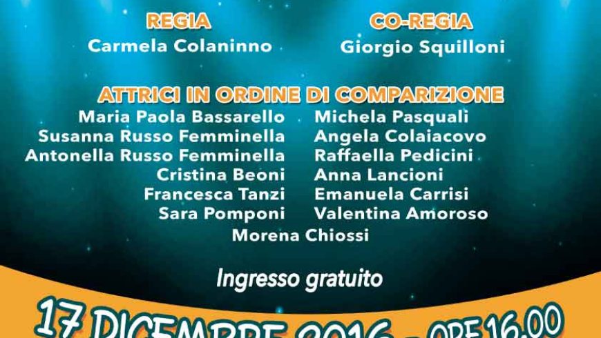 Spettacolo 17/12/2016